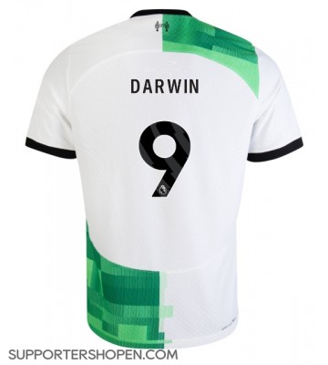 Liverpool Darwin Nunez #9 Borta Matchtröja 2023-24 Kortärmad